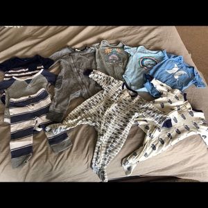 9 item 3-6 month baby boy bundle